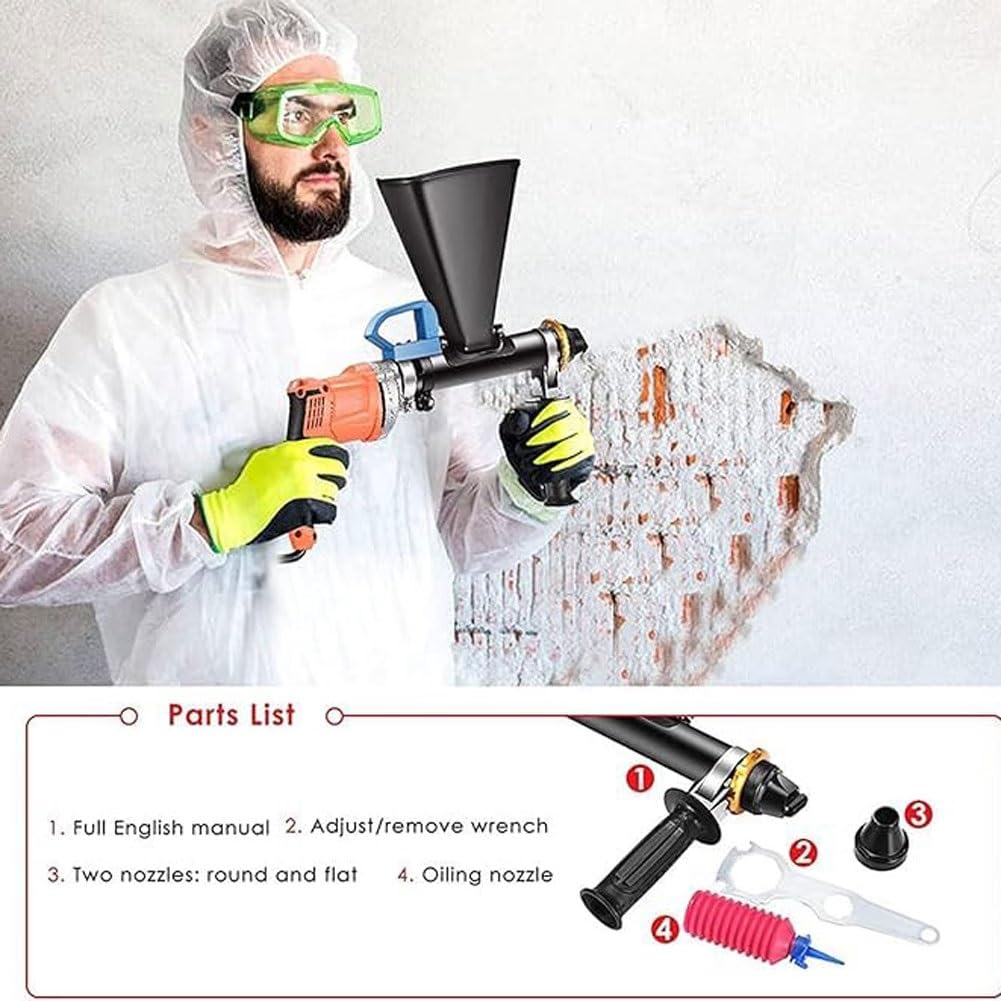 Elektryczny pistolet do spoinowania zapraw, przenośna maszyna do fugowania cementowego, aplikator do fug, narzędzie wskazujące patio do dekoracji ścian z cegieł, naprawa pęknięć betonu
