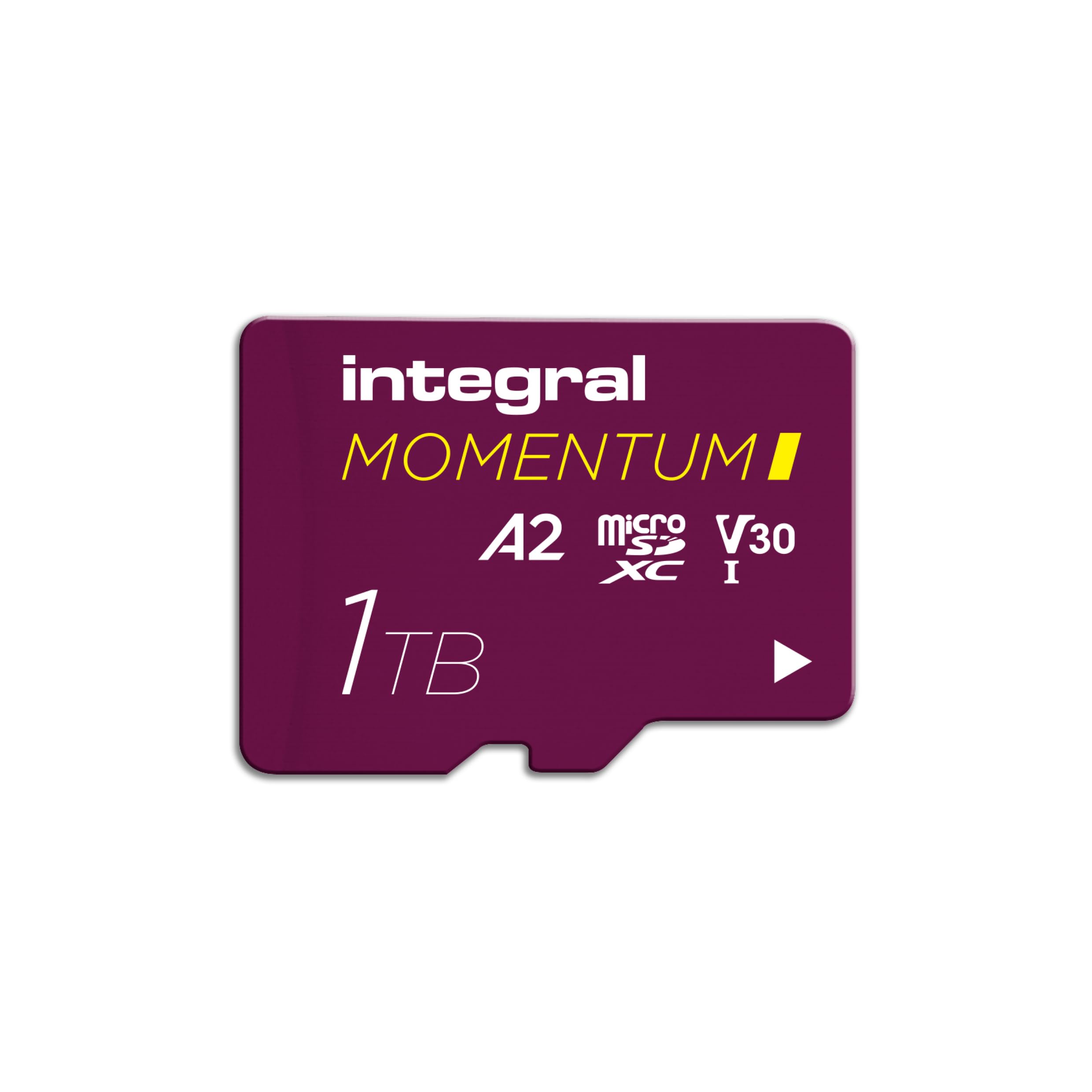 Integral Momentum I 1 TB microSDXC-Karte – bis 210 MB/s lesen, 180 MB/s schreiben, V30, U3, A2 – 4K/5K UHD für GoPro, DJI-Drohnen, Action- & 360°-Kameras – wasserdicht, stoßfest, robust