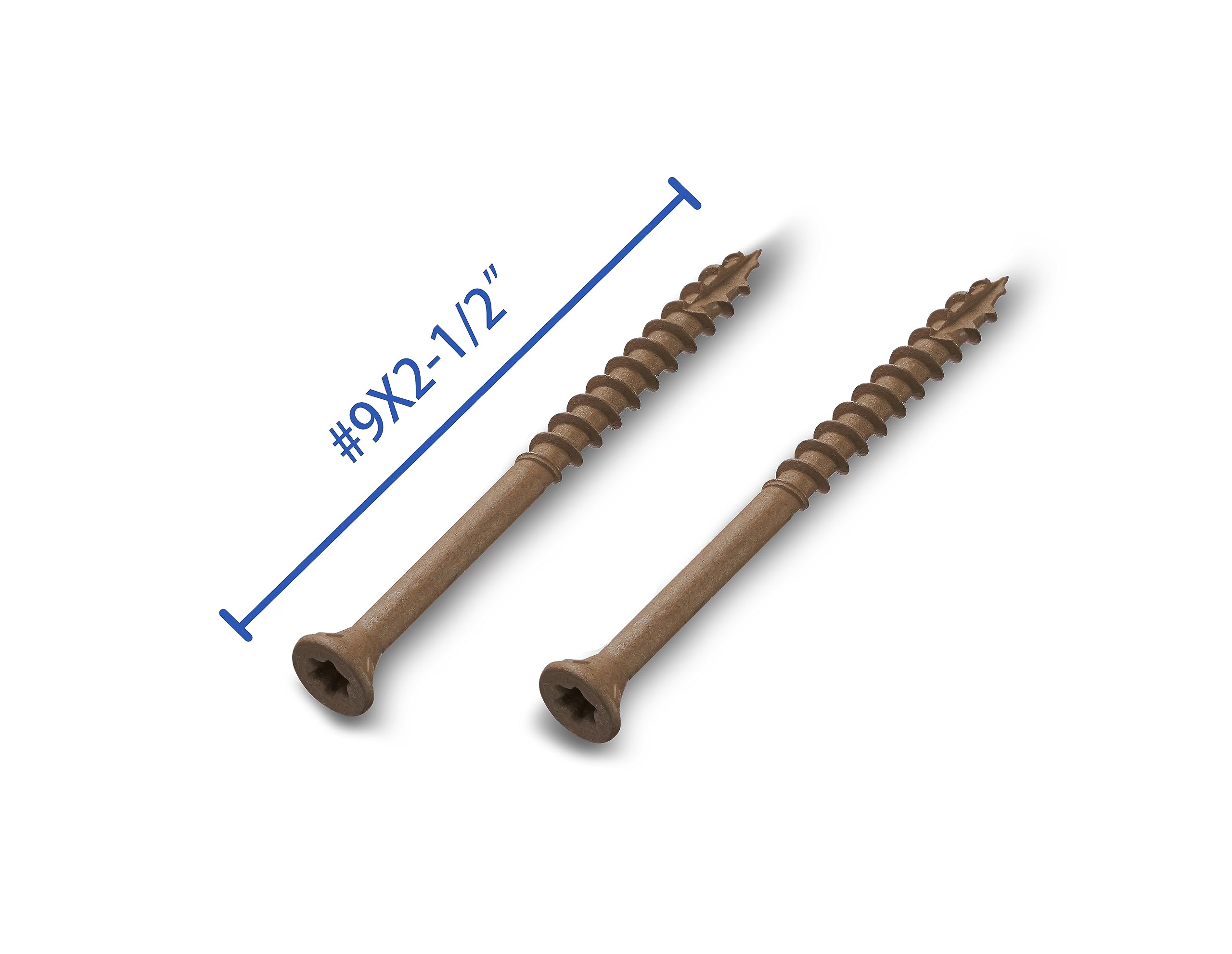てつぶり Wood Screw,Star Drive,Torx 25, Type 17 Slot Point,Wood Screw