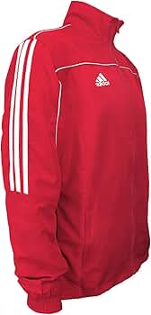 adidas レッド 3ストライプ ジャケット 2XL adidas Combat Sports 3-Stripes 100% Polyester Long Sleeve