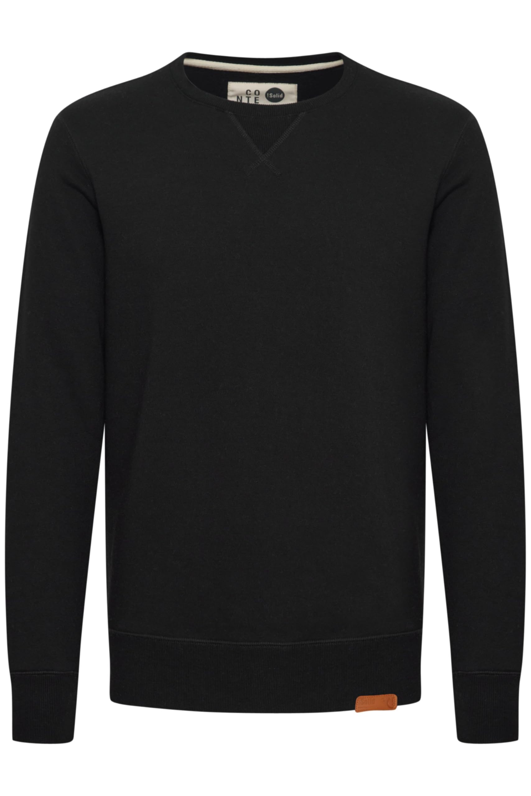 !Solid SDTrip O-Neck Herren Sweatshirt Pullover Sweater mit Rundhals-Ausschnitt Rippbündchen Baumwollmischung Regular fit