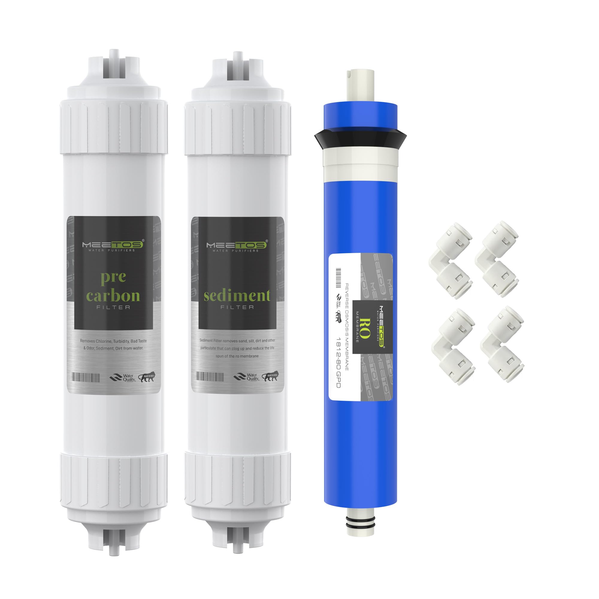 MEETOS Inline Water Filter Kit - Purify Your Water -12