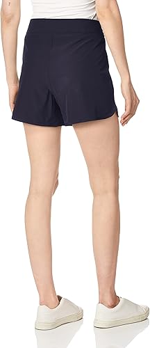Miniatura 3 de Nautica Pantalón corto estándar sólido de 4 12" Core Stretch para mujer con cordón ajustable en la cintura