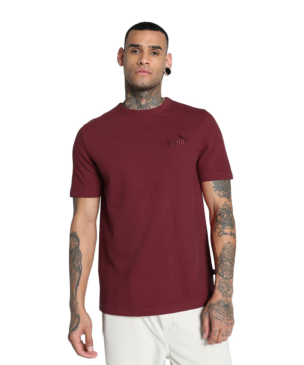 PUMA ESS Elevated Waffle Tee