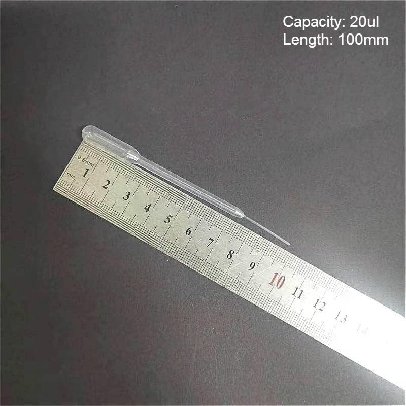 200 Piezas Pajilla De Dibujo Pipeta Pasteur Para Kit De Detección Pipeta De Plástico Microtubo Pajilla De Plástico 5ul/10ul/15ul/20ul(5ul 200 pcs)