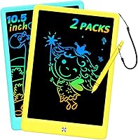 Vista 14 de Tableta de escritura LCD con tablero de garabatos, almohadilla de dibujo colorida, tableta de dibujo electrónica, almohadillas para orejas