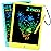 BUKEBU LCD Writing Tablet Doodle Board, Colorful Drawing Pad, Electronic Drawing Tablet, Drawing Pads,Travel Gifts for Kids Ages 3 4 5 6 7 8 Year Old Girls Boys (10.5 inch, Blue&Yellow)