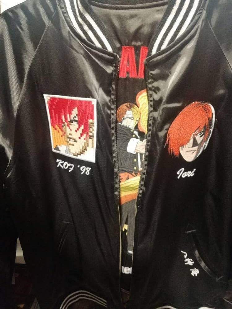 キングオブファイターズ 98 刺繍入り スカジャン 草薙京