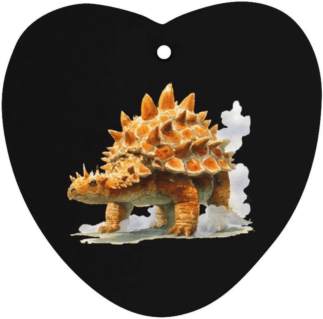 Ankylosaurus Watercolor Car Air Freshener Hanging Car Scent Cards Decor Interior Accessories