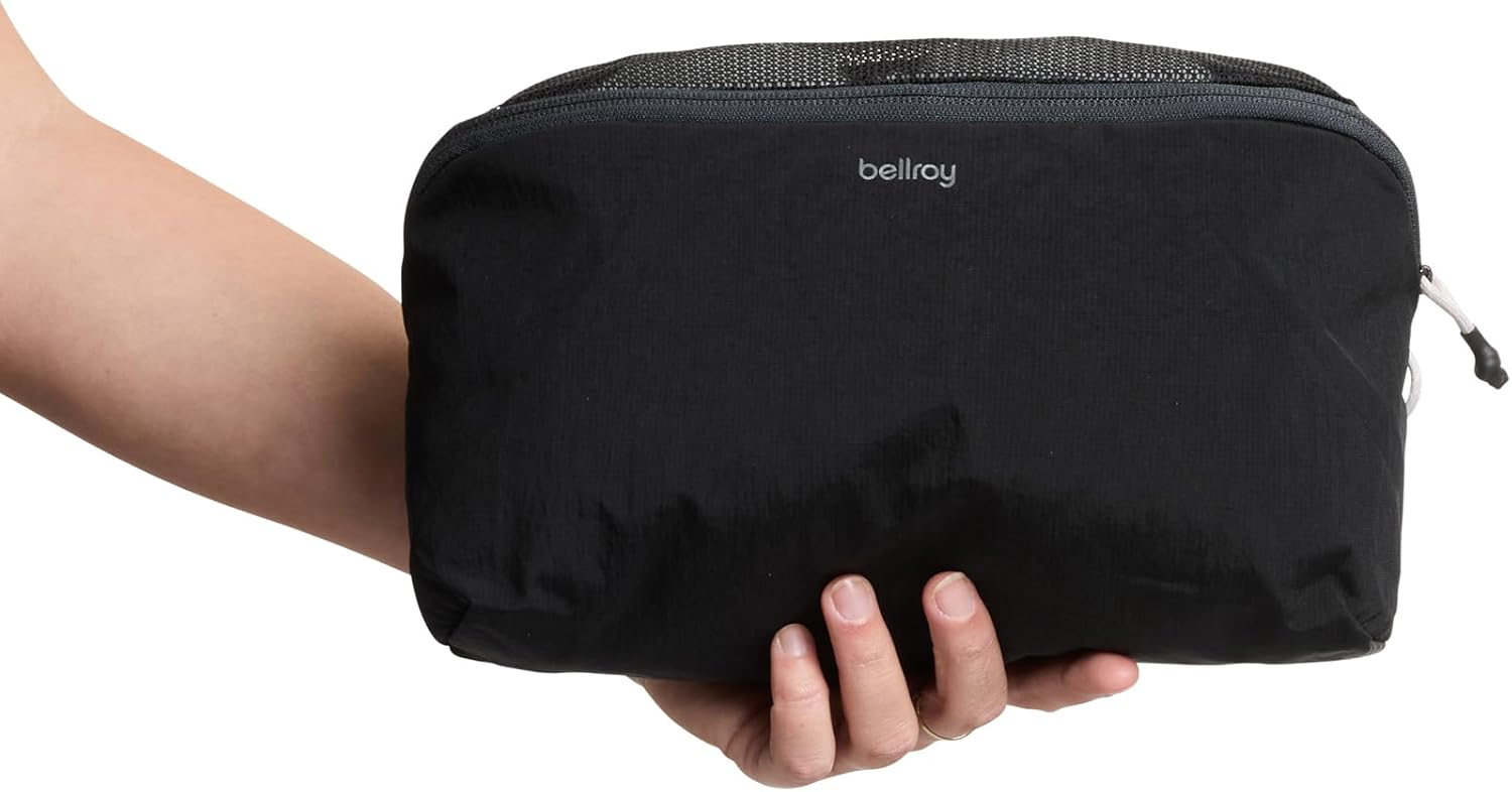 Bellroy Packing Cube 4L (Organizer Packing Pouch with Internal Zip Pocket and Durable, Lightweight Design) - Black - Image 5