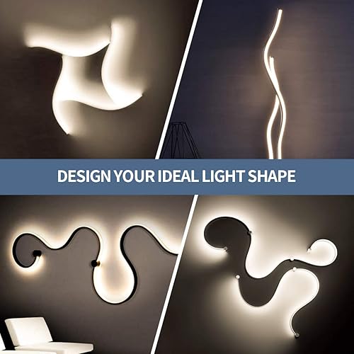 Miniatura 6 de Tira de luces LED de 50.5 pies, luz blanca cálida, tira flexible de luces LED de intensidad regulable, Kits con fuente de alimentación ETL de 24V,