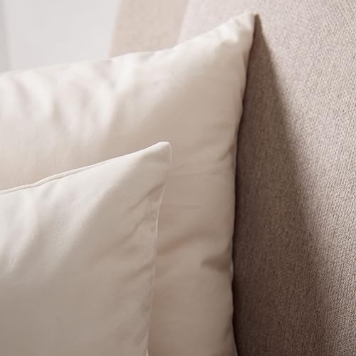 Miniatura 8 de lifein Juego de 2 fundas de almohada de 18 x 18 pulgadas, fundas de almohada cuadradas de estilo bohemio, fundas de almohada decorativas para