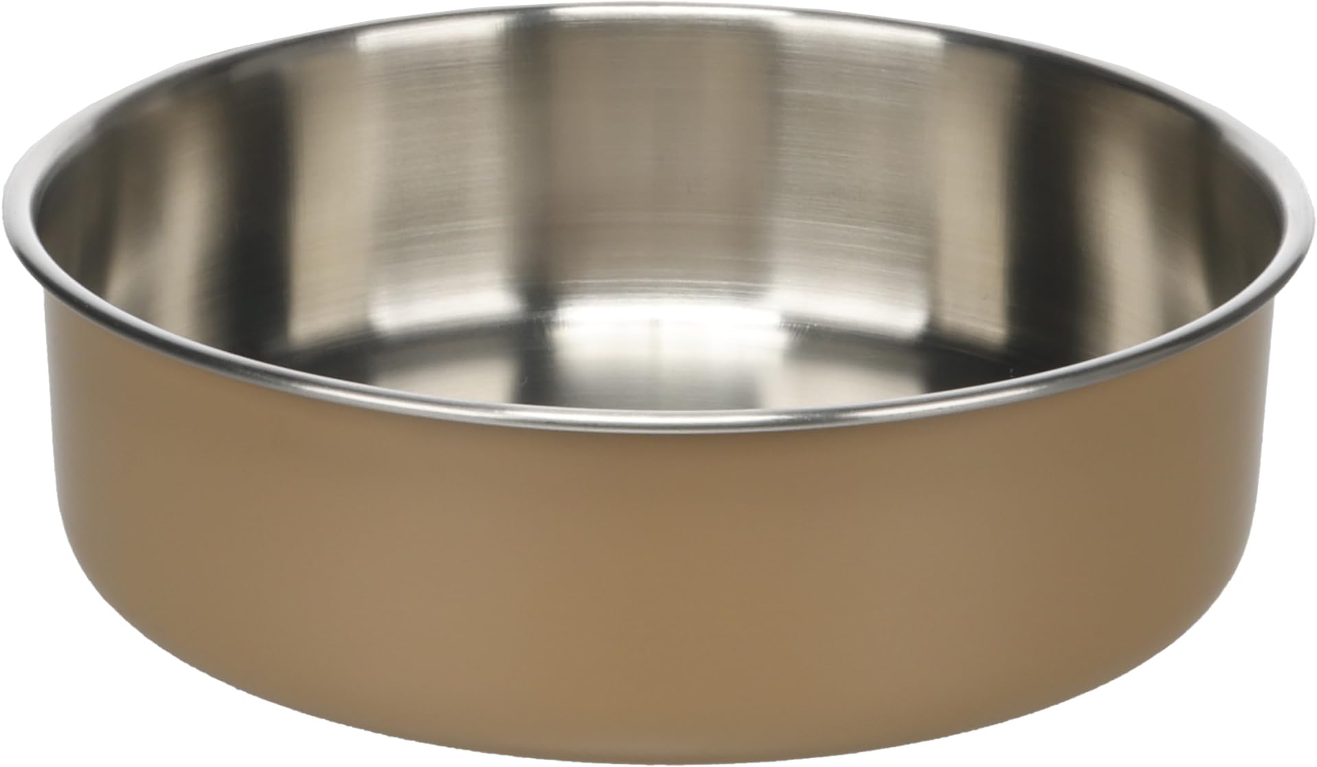 FEEDING AND DRINKING BOWL YUMI ROUND BEIGE 20,5CM 1,55L