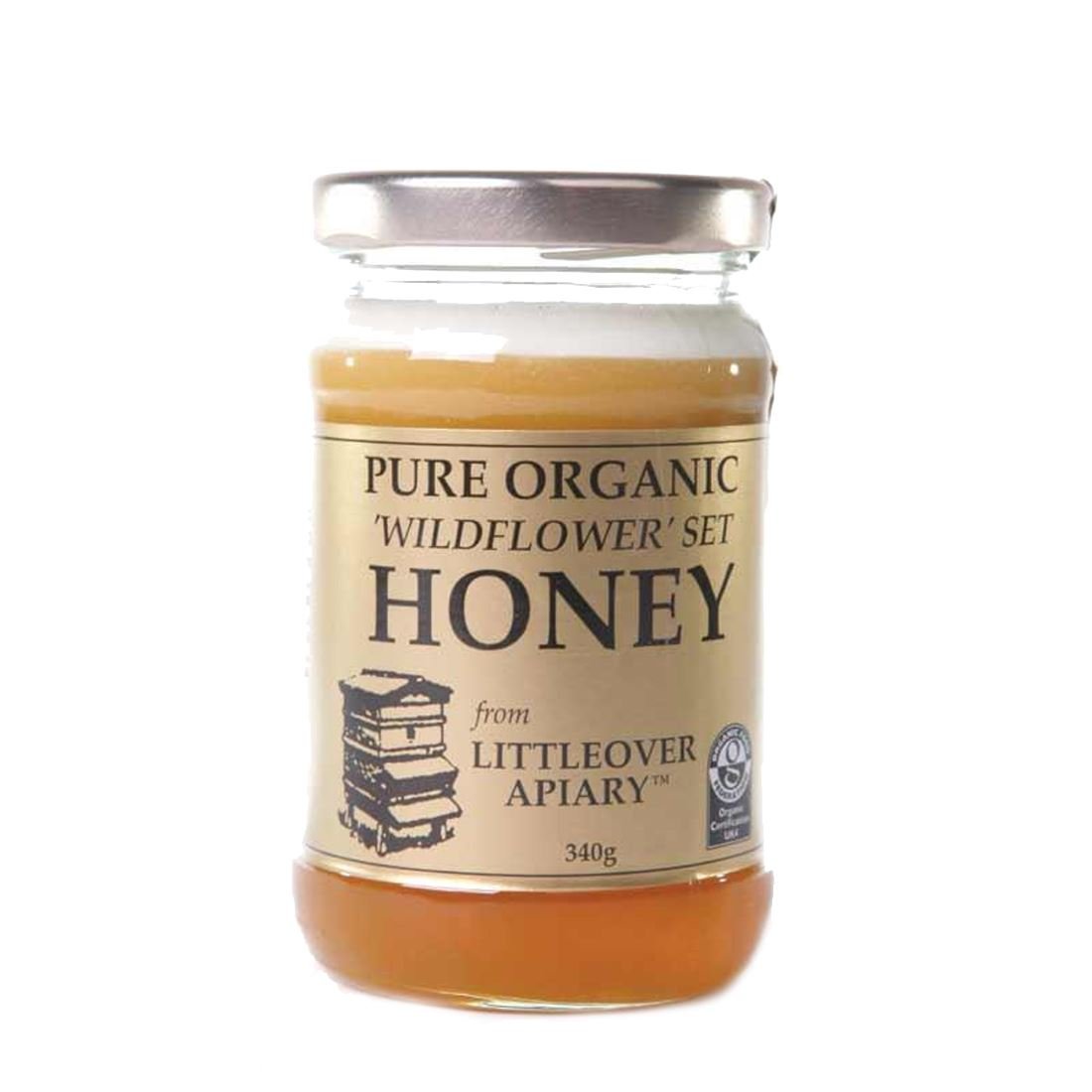 Littleover Apiaries | Organic Wildflower Honey Set | 4 x 340G