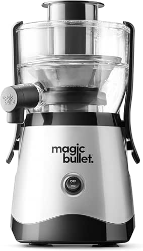 Magic Bullet® Mini Juicer, Countertop Space-Saving, 2" Feed Chute for