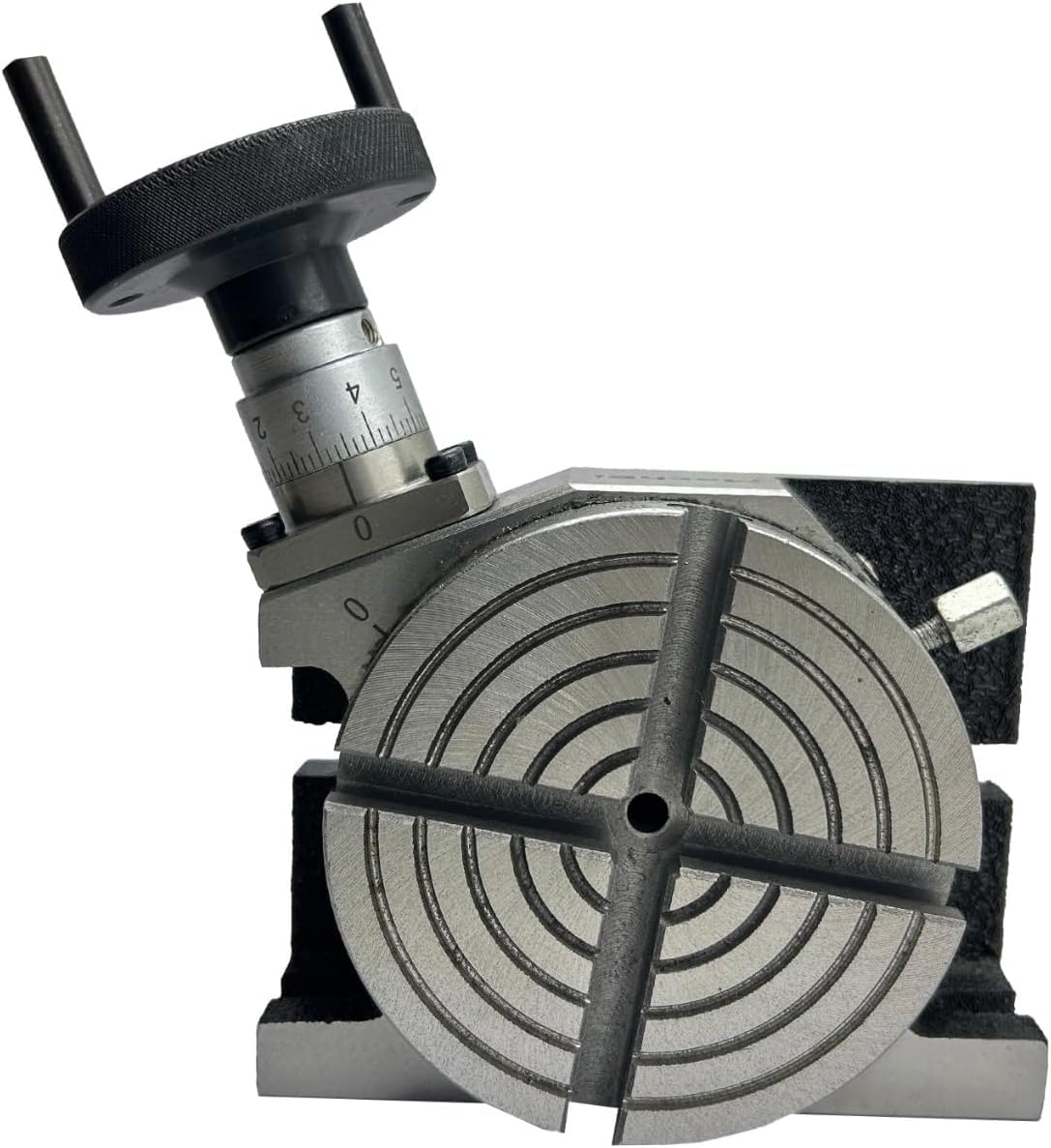 4" Inches (100 mm) 4 Slots Regular Rotary Table for Milling Machines