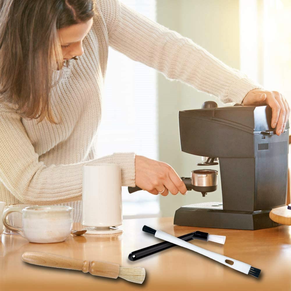 Koffiemolen reinigingsborstel, espressomachine reinigingsborstel