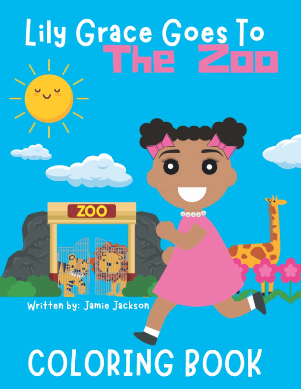 Lily Grace Goes to the Zoo Coloring Book
