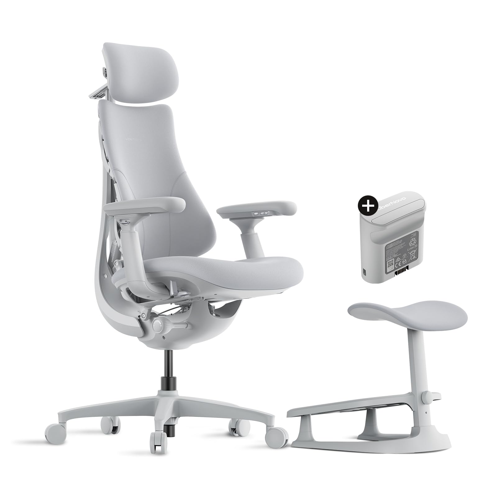 LiberNovo Omni Dynamic Ergonomic Office Chair, Comfy Desk Chair