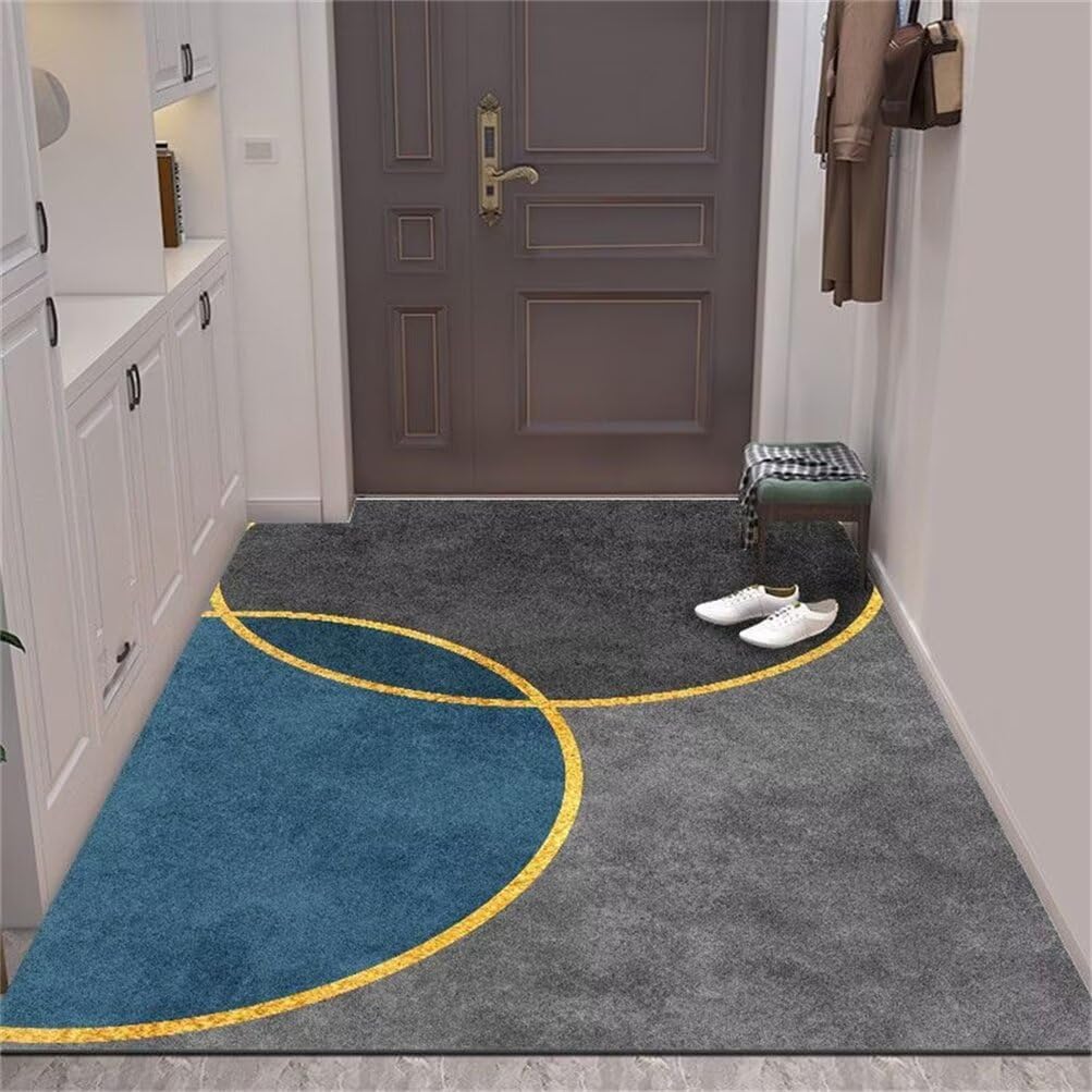 Tapis de chambre enfant imperméable en vinyle gris facile à nettoyer