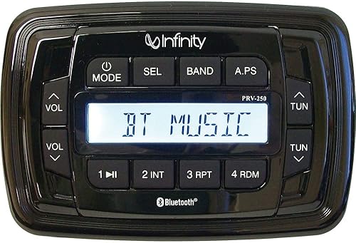 Infinity INF-PRV250 Receptor multimedia AM/FM/Bluetooth - Solo receptor