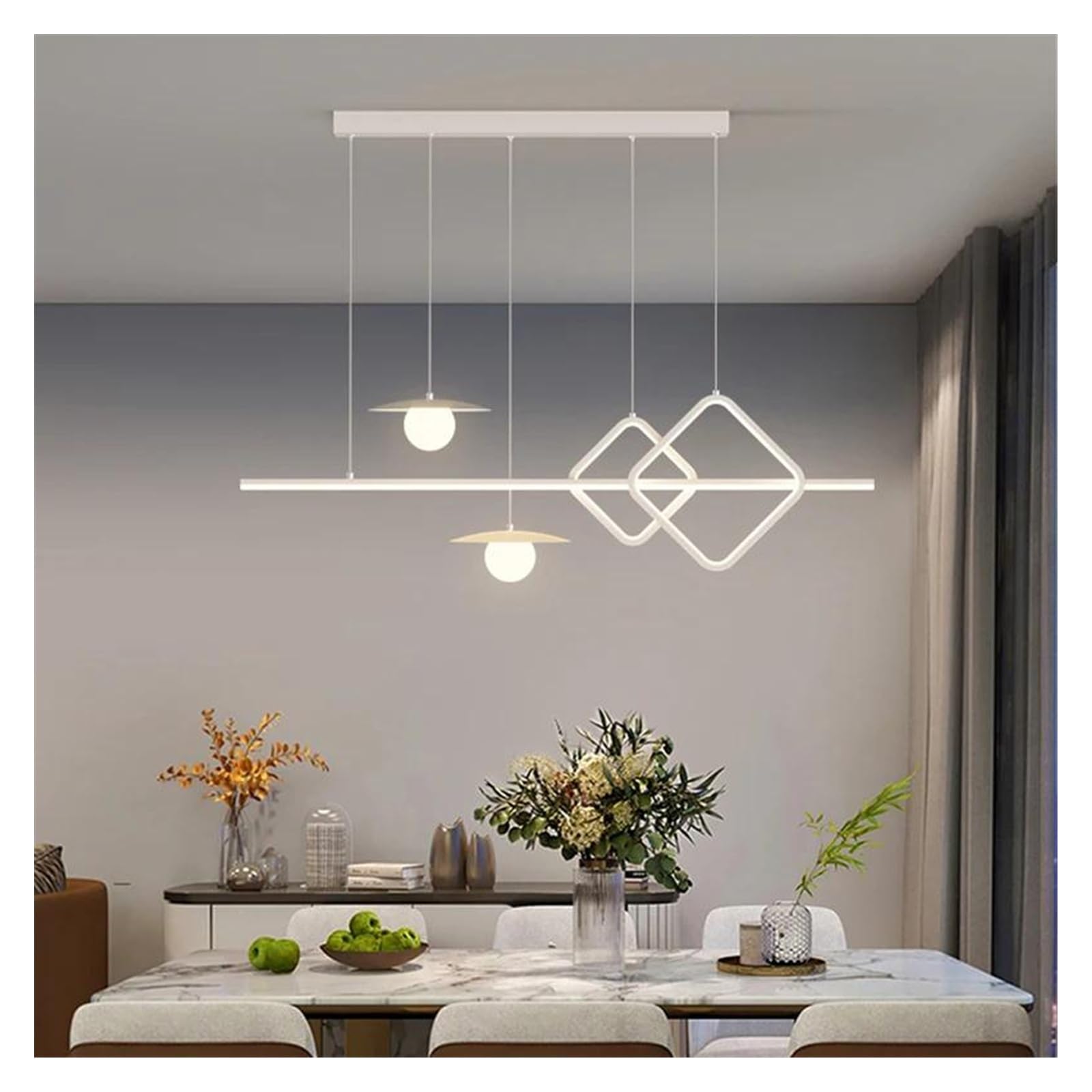 Lustre LED suspendu dimmable : oubliez les éclairages agressifs en cuisine