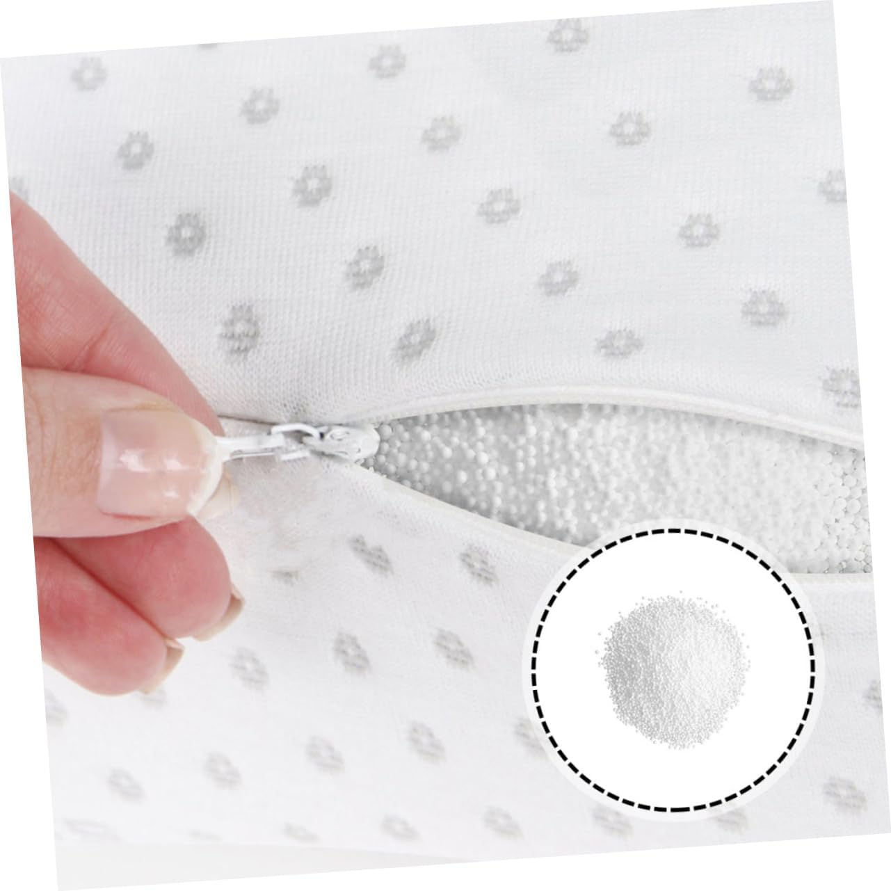 Luxshiny 1pack Bean Bag Filler Refill High Density Foam Cushion for Sofa Couch Bean Bag Chair Filler Pellets Included Pillow Filling Foams