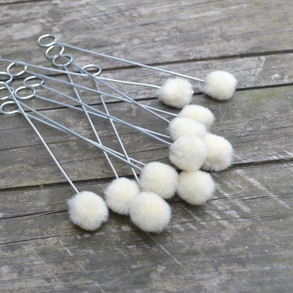 25 Pennelli In Lana Per Tintura - Applicatori Per Pelle, Scarpe E Fai-Da-Te - Foto 10