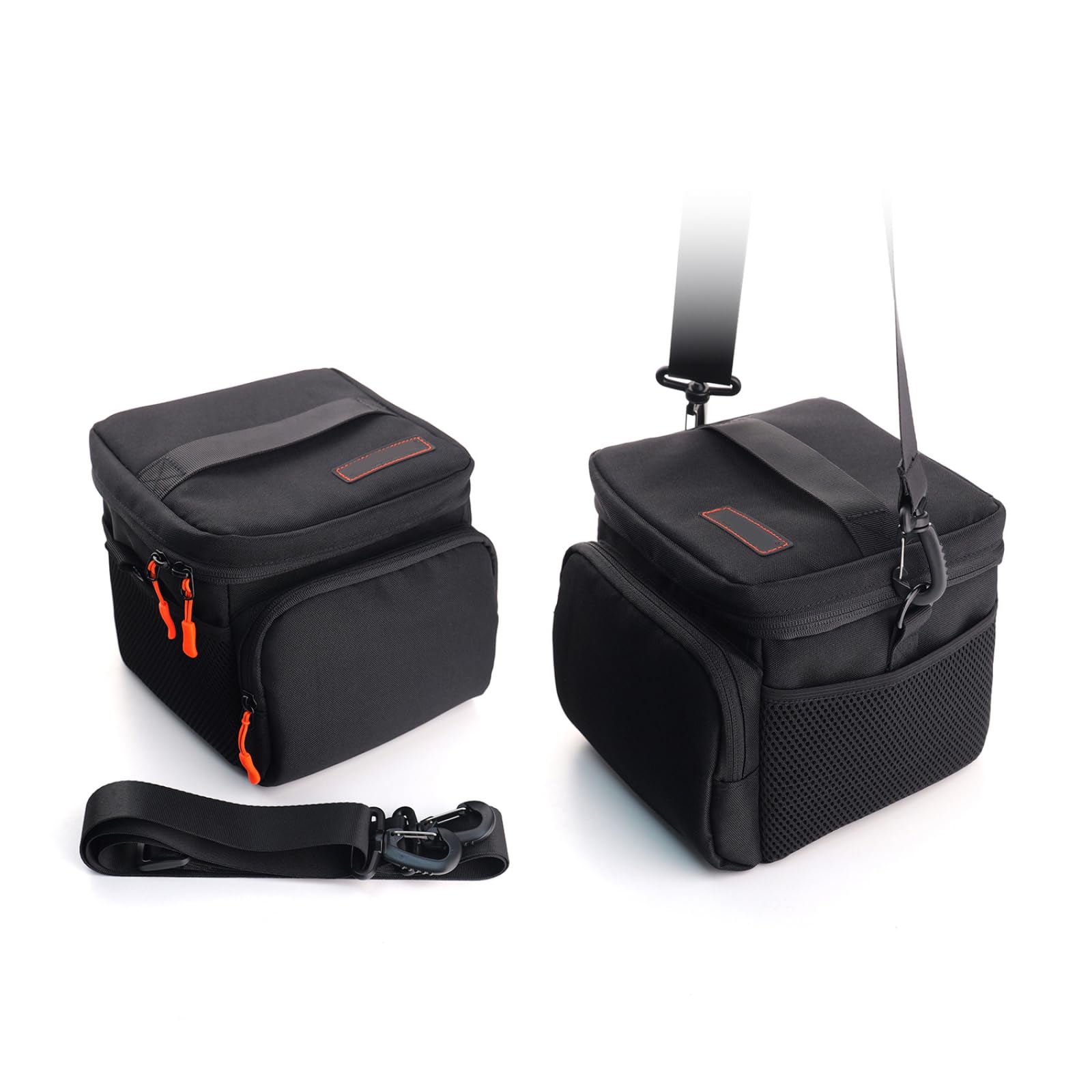 Generico Custodia da viaggio console per Steam Machine, borsa da trasporto impermeabile e antiurto di grande capienza per controller, cavi e accessori, con manico e tracolla