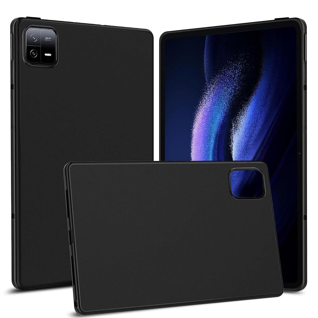 Aspir® Soft Silicon Back Case Cover for Xiaomi Pad 6 11 inch - Black (B0DC6NM7WP) Amazon Price History, Amazon Price Tracker