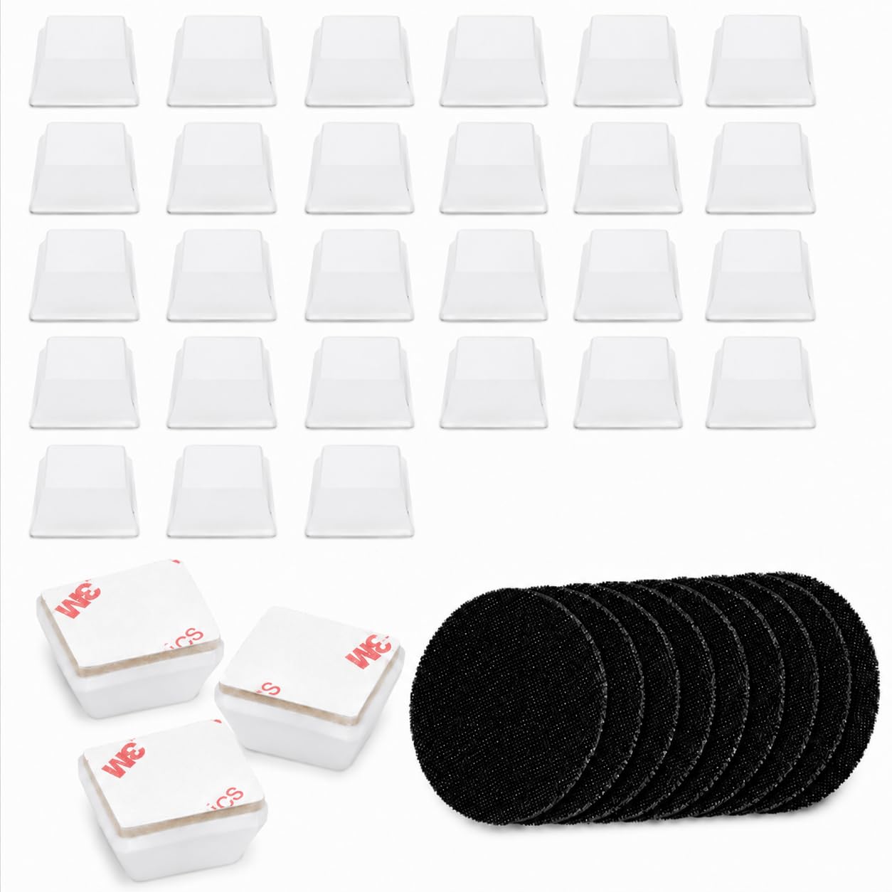 30 Pack Plant Pot Feet for Garden Pots Outdoor Risers Drainage Feet