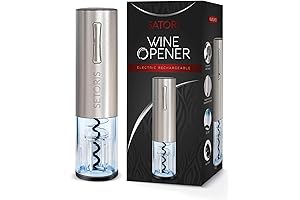 Premium Electric Wine Opener: Sleek, Cordless, and Effortless Wine-Opening