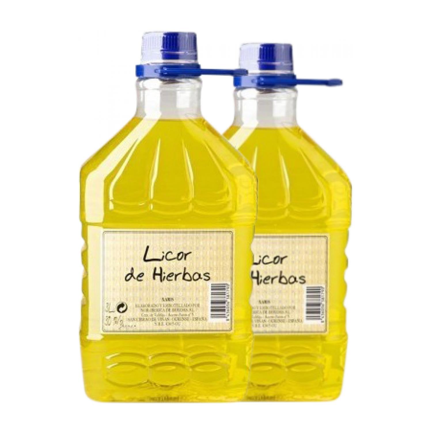 Marc Nor-Iberica de Bebidas Xaris Hierbas Karaffe 3 L (Schachtel mit 2 Karaffe von 3 L)