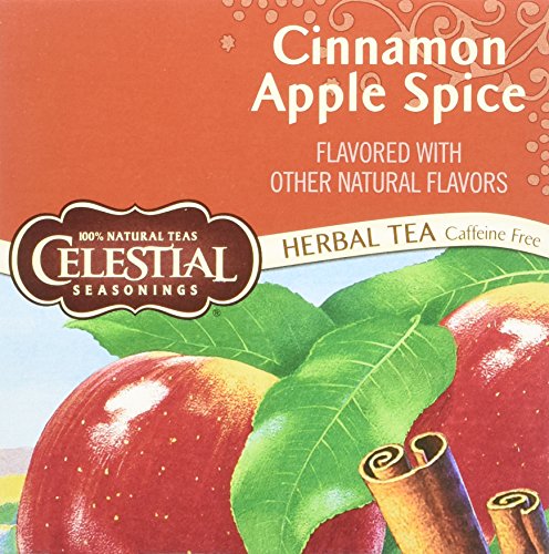 Celestial Seasonings Cinnamon Apple Spice Herbal Tea, Single-Serve Keurig K-Cup Pods, 72 Count #TOP5