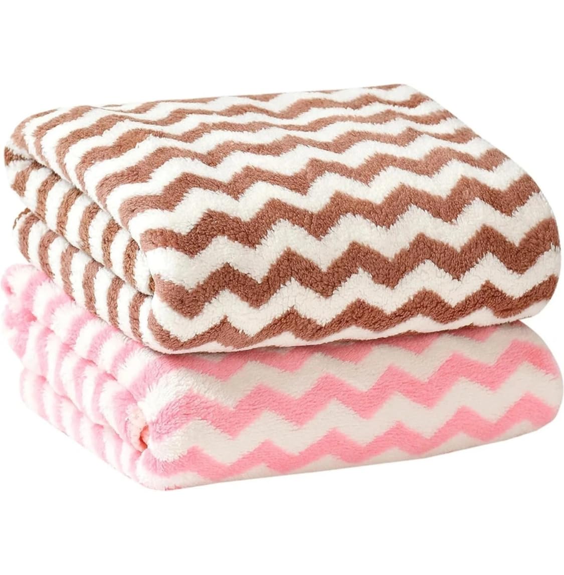 Microfiber Towel Set, 400 GSM, Pack of 2, for Face, Beach, Hair, Hand, Sport, and Bath-image-4