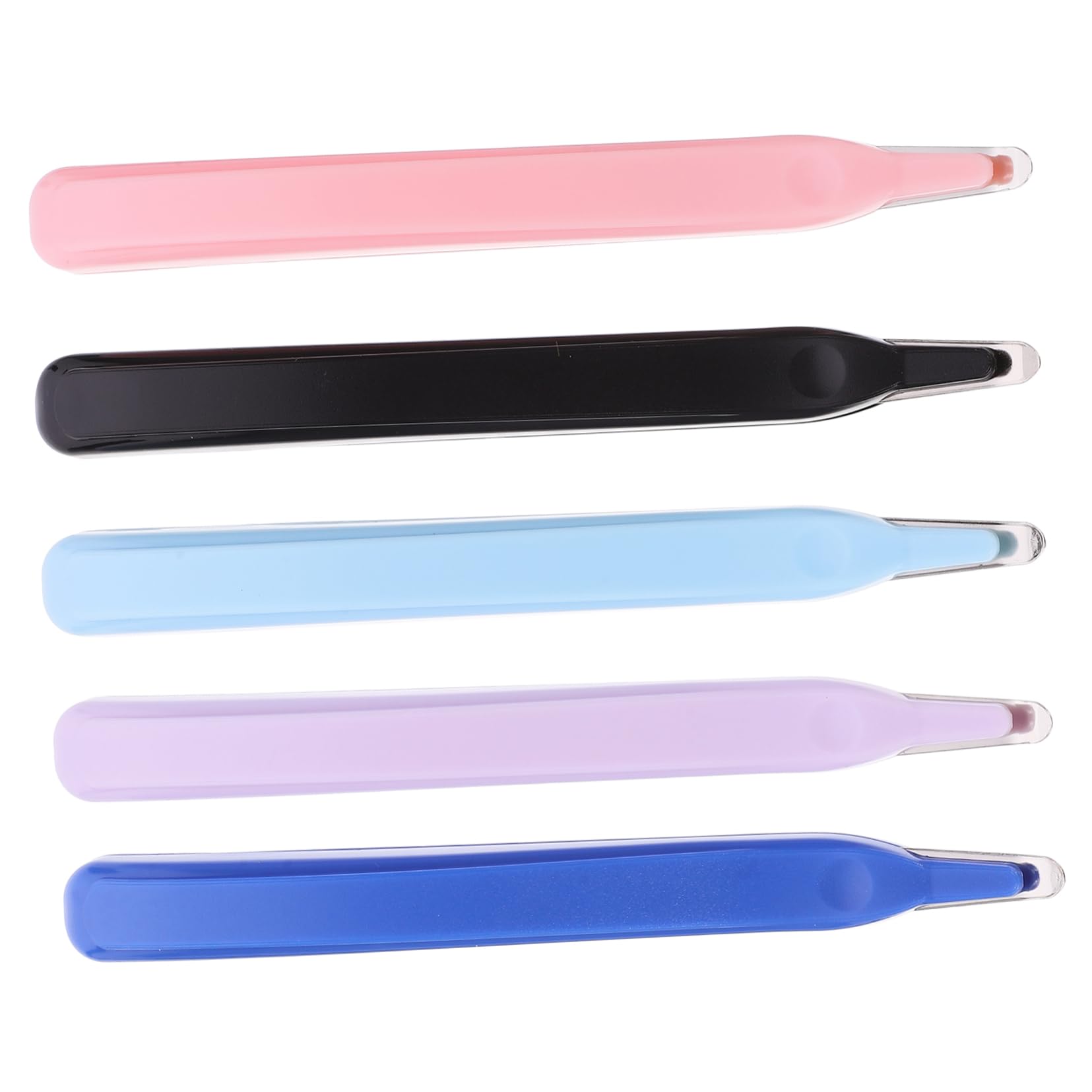 HOMSFOU 5 Set Levapunti Metallici Attrezzo Picket Estrattore Fare Leva Rimuovi Cucitrice Per Ufficio Levapunti A Risparmio Di Manodopera Levapunti Multiuso Plastica 5 Pezzi*5