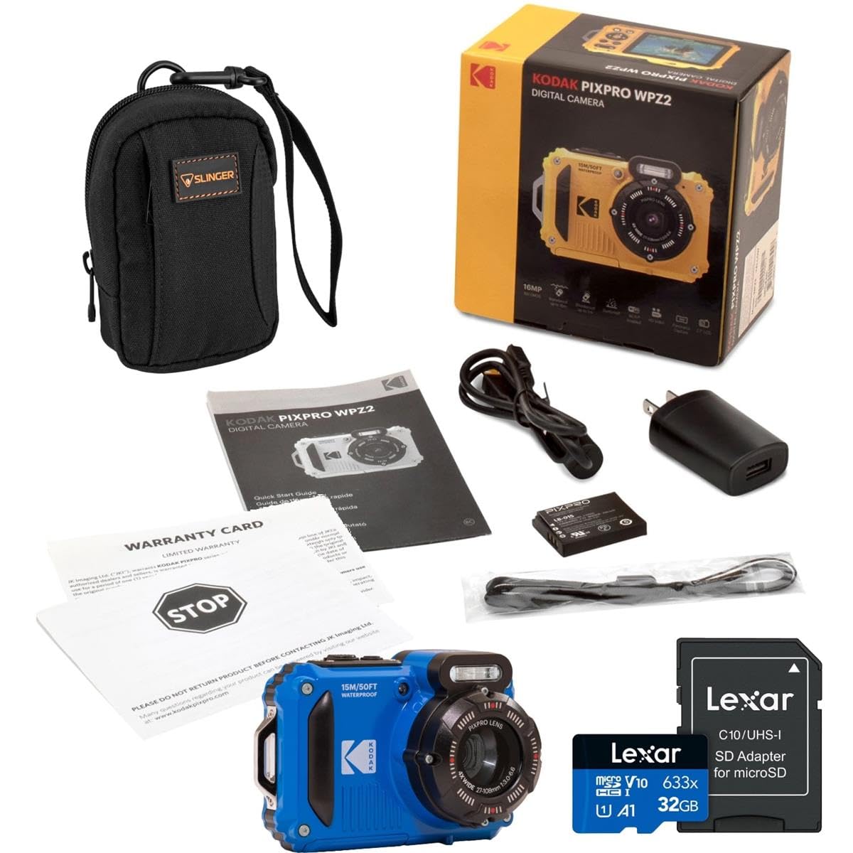 Amazon.com : KODAK PIXPRO WPZ2 Rugged Waterproof Shockproof