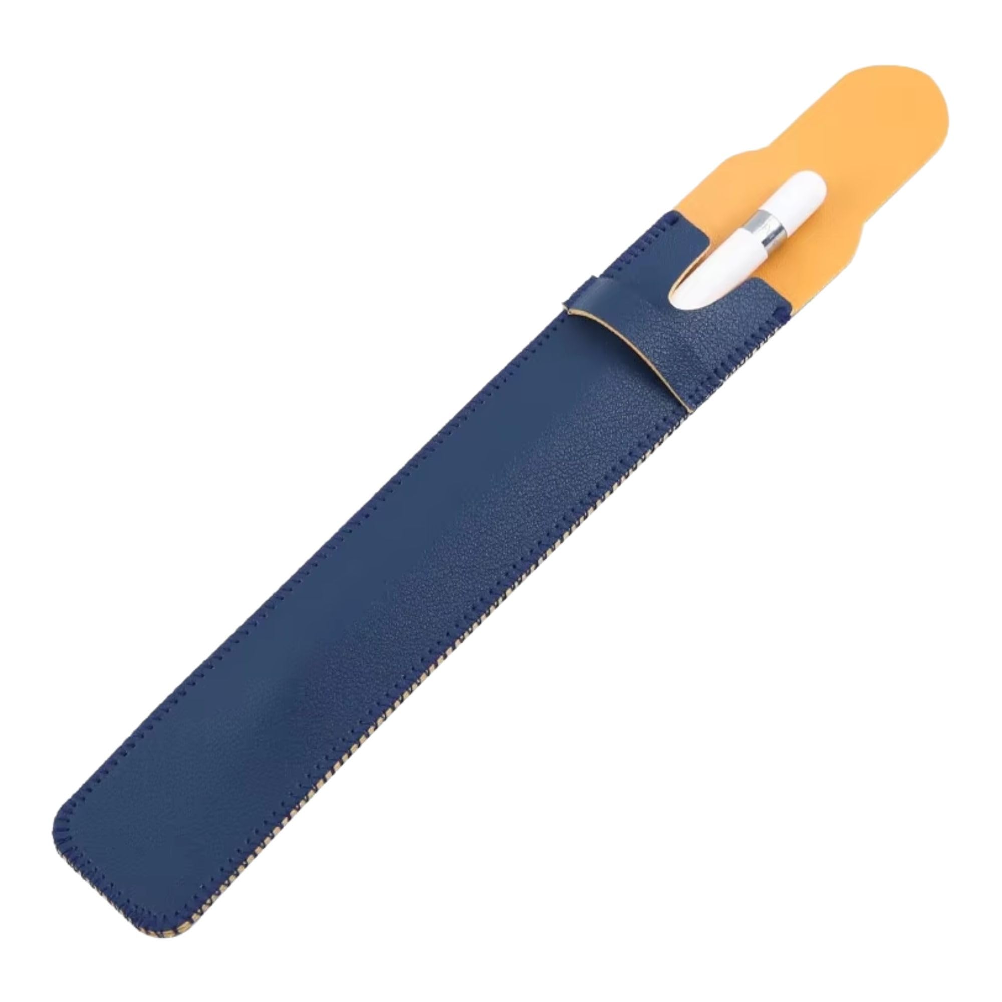 Gowloz Premium PU Leather Stylus Pen Case | Fits Apple Pencil 1st & 2nd Gen | Flip Cap Holder for Android Tablet Stylus | Digital Pen Cover for iPad & Touchscreen Devices | Blue, Pack of 1-picture-17