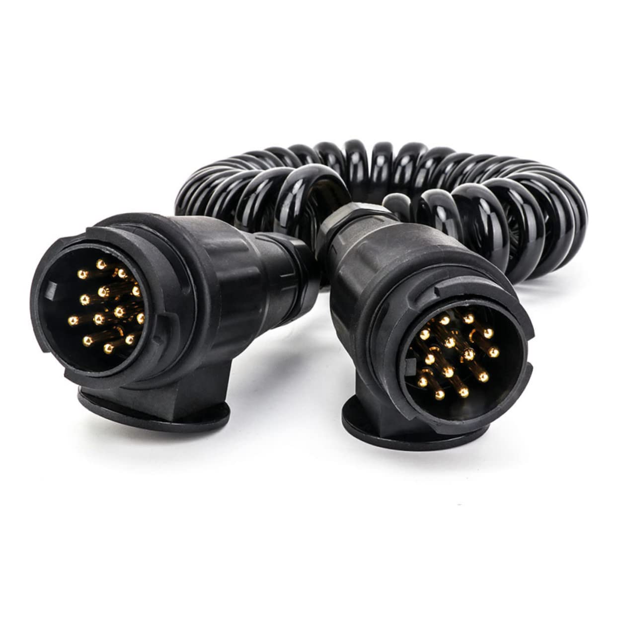 Negro Conector de Vías de 13 Remolque para Vehículo