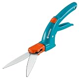 Gardena Classic Grass Shears, rotatable: Mechanical Straight-Ground Lawn-Edging Shears, Blades can be rotated 360°, Ergonomic Grip, Suitable for Left- and Right-handers (8731-30) Classic rotatable