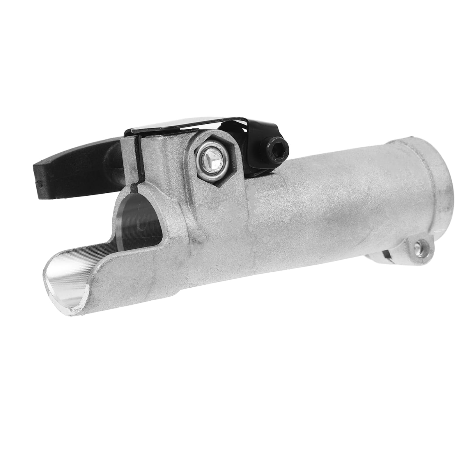 Happyyami Garden Tool Parts Aluminum Shaft Connector Trimmer Brush Cutter Accessory Replacement Mower Shaft Connector Secure Joining Clamp