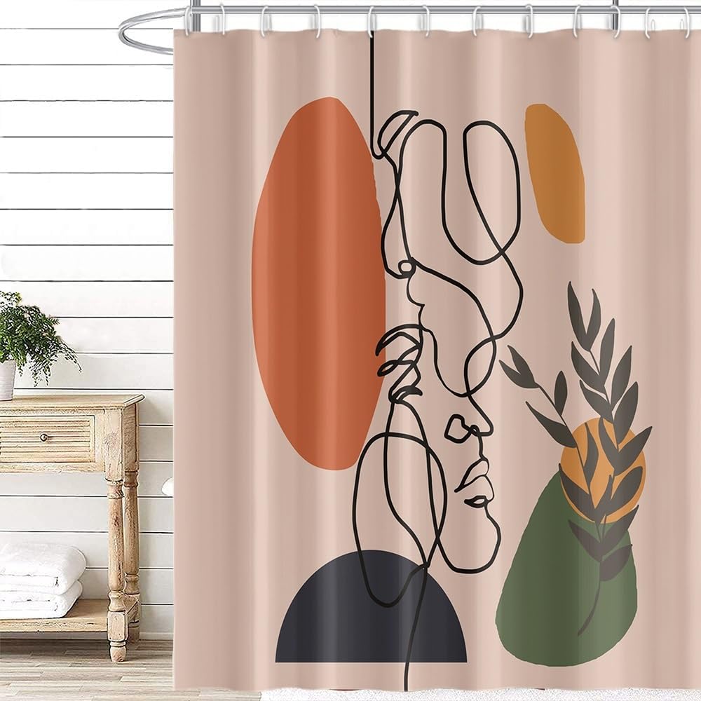 Uiiooazy Abstract Women Shower Curtain - Image 2