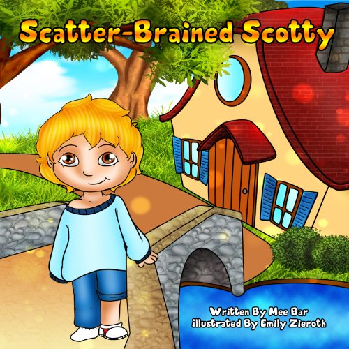 Amazon Children's Book scatter brained scotty (happy features