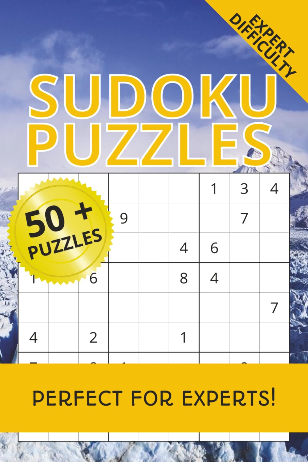 Expert Sudoku Puzzle Book: Sudoku Puzzle for Experts | Hard Level Sudoko Puzzles | 6x9 Inches, 110 pages | 50+ Puzzles | Solutions Included