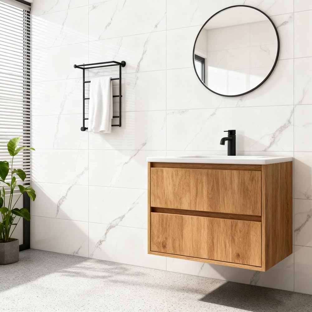 Peel and Stick Backsplash 10Pcs Marble Wall Tile Self-Adhesive Removable Waterproof Vinyl Tile Stickers Decals for Kitchen Bathroom (A5) - 4