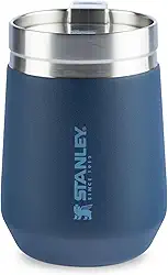 Stanley - Copo Térmico Everyday, 296ml, para Bebidas Quentes e Frias com Tampa, Aço Inoxidável, Marinha