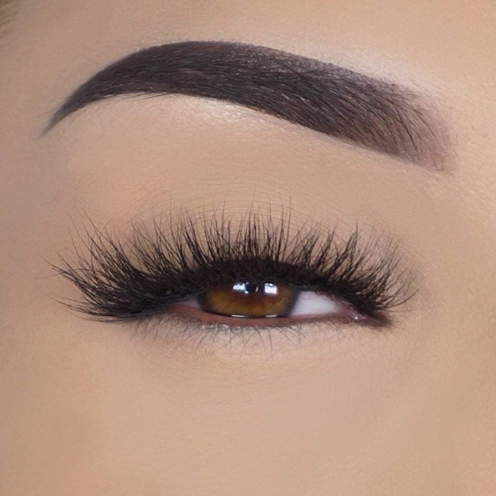 Lilly Lashes Mykonos 3D Mink Lashes, The Original Lilly Lash for Wispy & Natural Look, Reusable Eyelashes up to 25x, Fluffy Eyelashes, Strip Lashes, Lash Glue not Included
