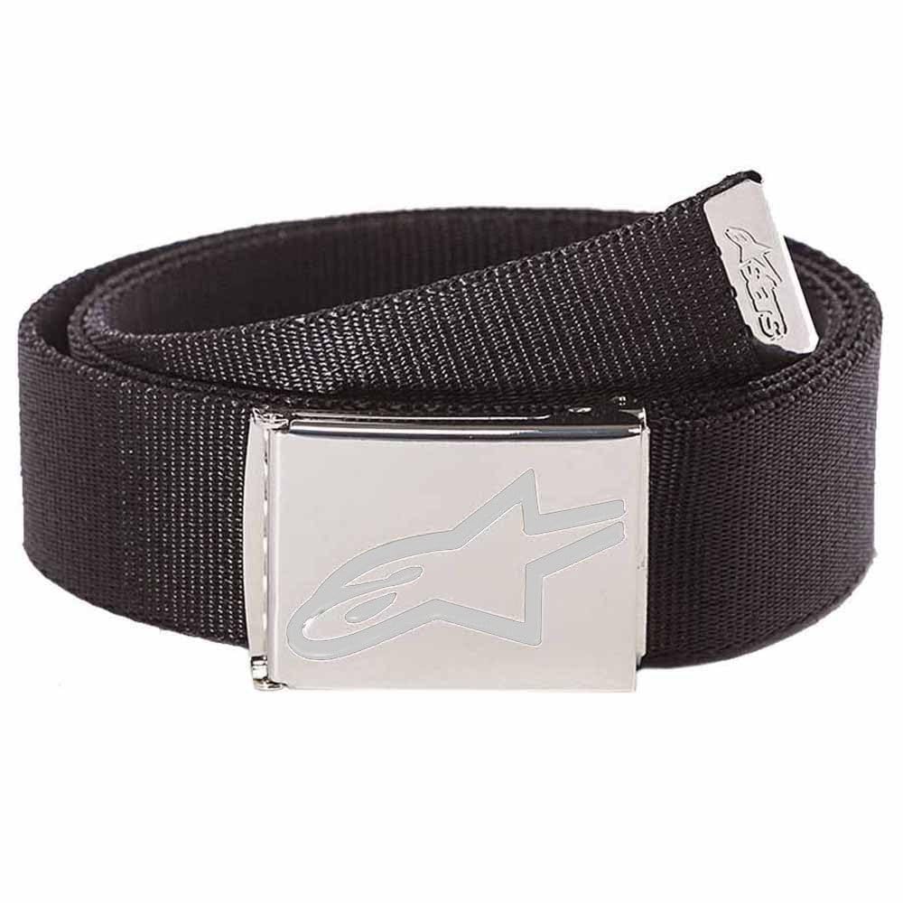Ceinture En Toile Alpinestars Unisexe - 100% Polyester - Boucle Métal Amovible - Style Web Ajustable