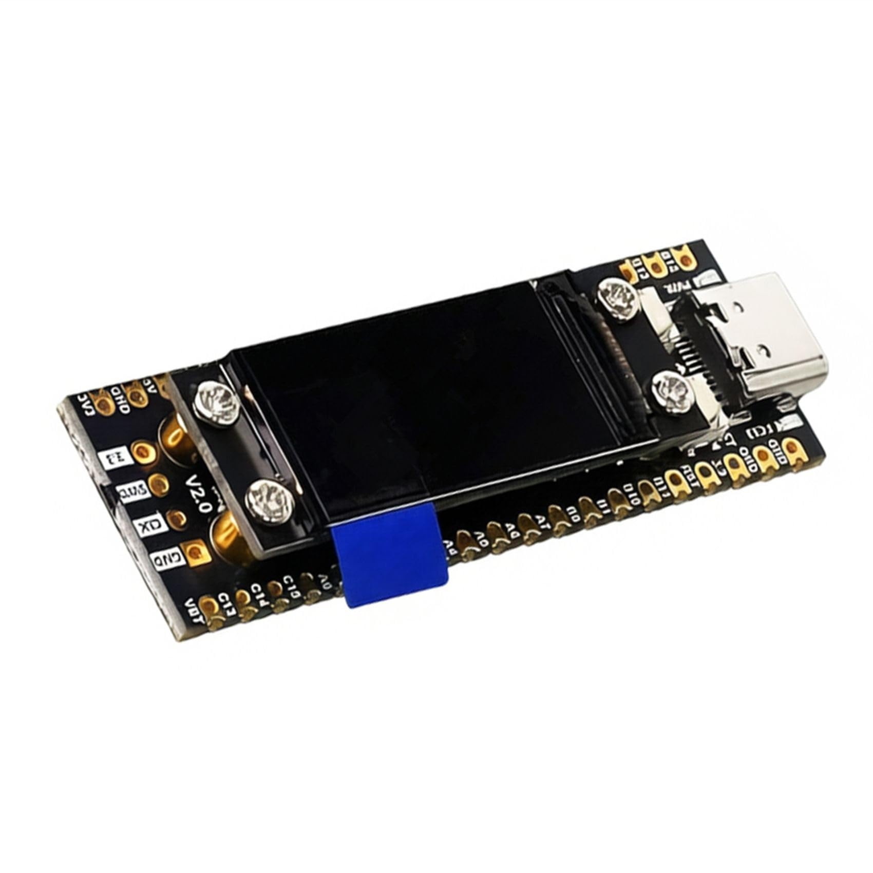 Jnchdghwa Black For Embedded Gui, Stm32f103c8t6 Development Board With 0.96" Lcd Display, Integrated Visual Debugging Board For Iot Projects
