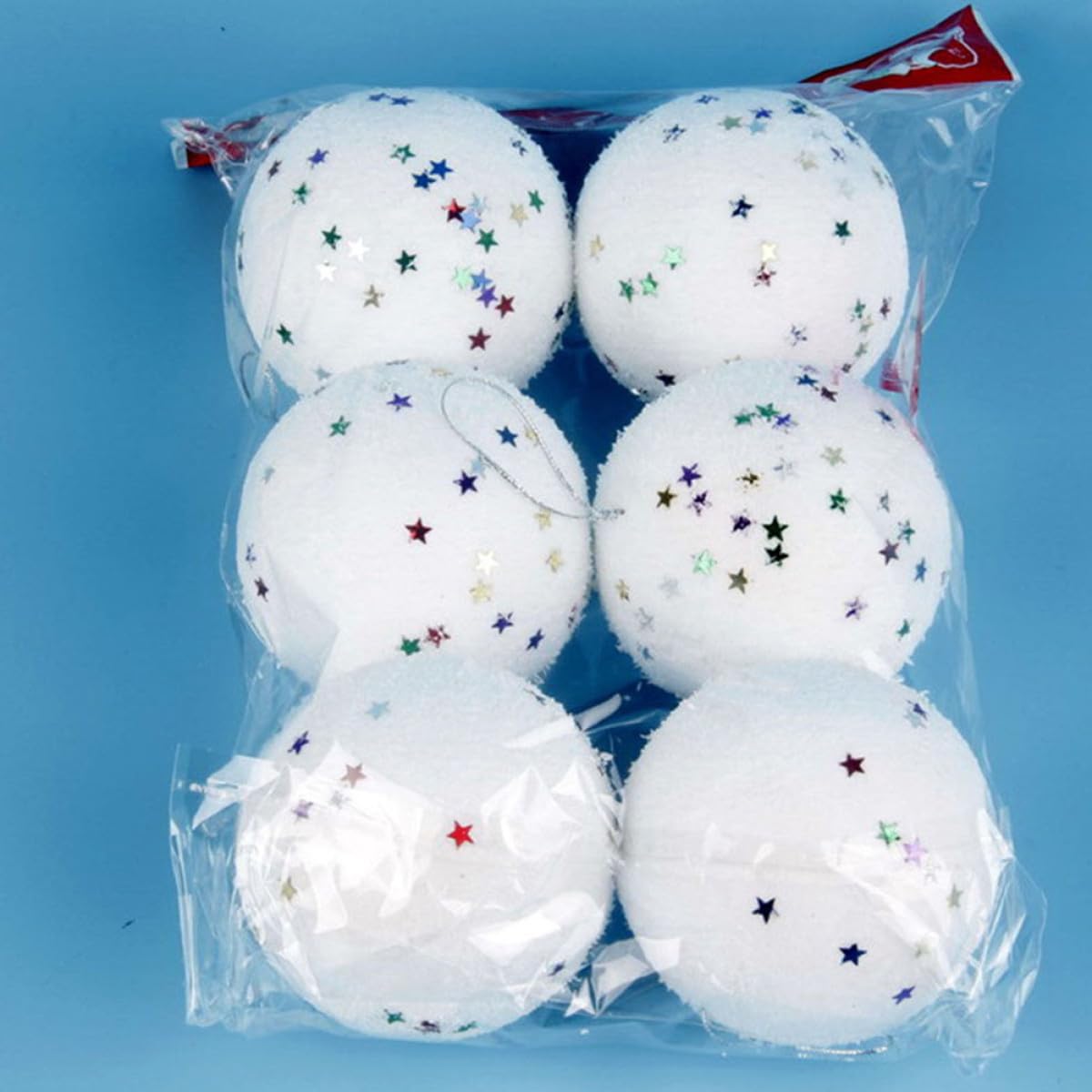 48stücke Weihnachtsbaum Schneeball Lebensechte Dekorationen Für Festliche Atmosphäre Für Baum Garten Und Innenräume